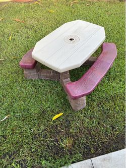 Table bench for children