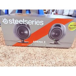 SteelSeries Arena 3 2.0 Channel Bluetooth Gaming Speakers (US Plug)