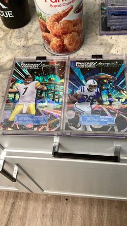 Wild Card Fantasy Football Atompunk Edition 2\2 Cards Lot