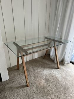 Ashford Glass Desk