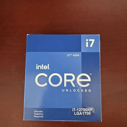 Intel I7 Processor 