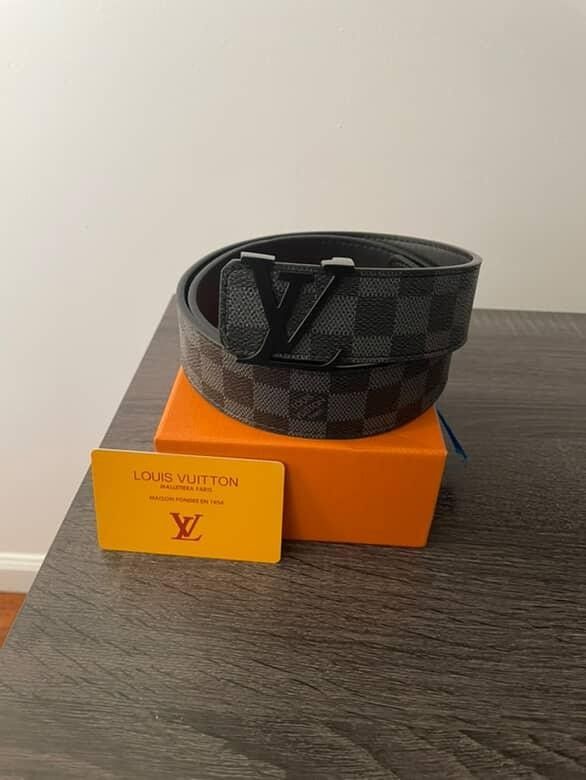 Louis Vuitton Belt Black