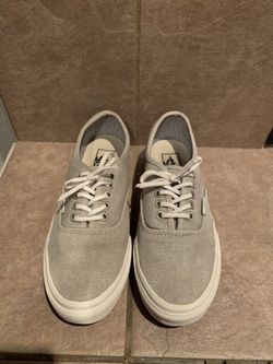 Light gray Vans