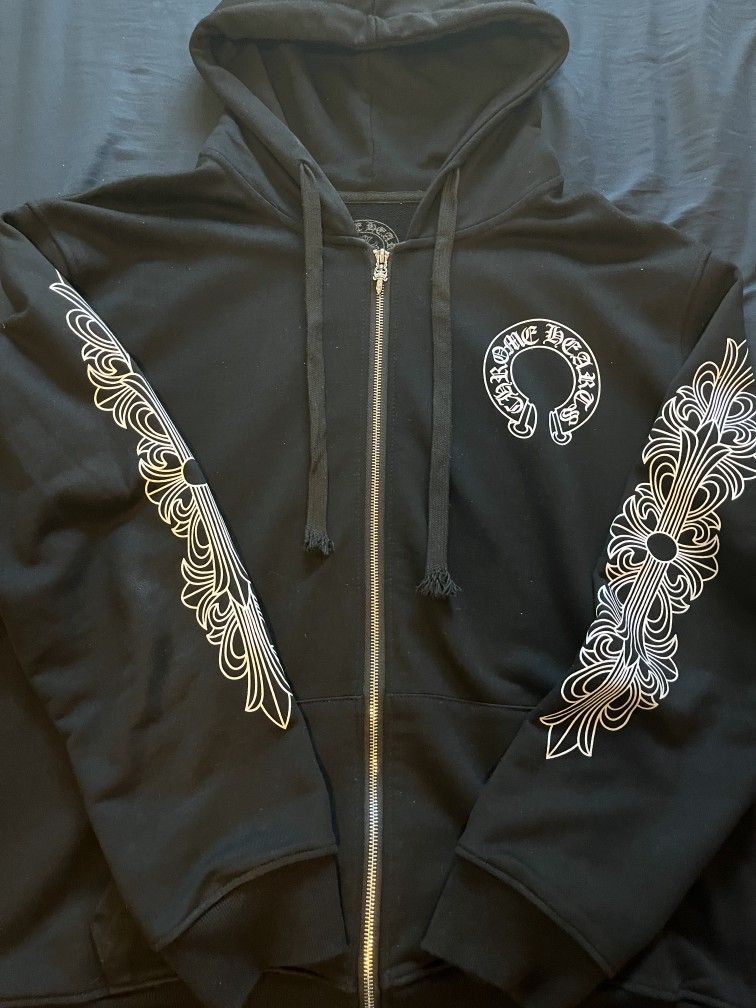 Chrome Heart Zip Up