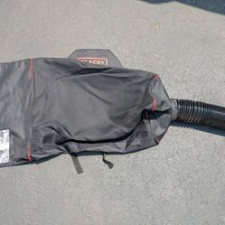 Black+Decker GWBP1-XJ Catcher Backpack (Includes Flexible Suction Hose) 72L capacity