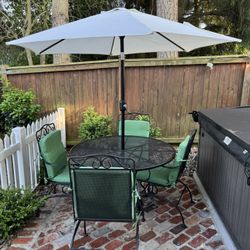 Metal Patio Set