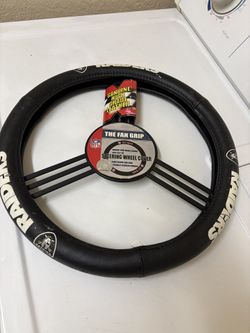 Premium Leather Steering Grip Cover