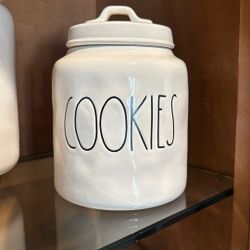 Rae Dunn Cookies Canister