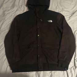 The North Face Men Rivington Il Hooded Jacket Brown Color