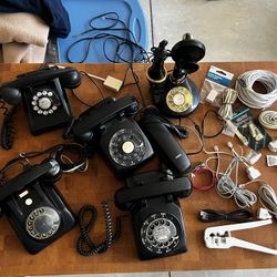 Antique phones 