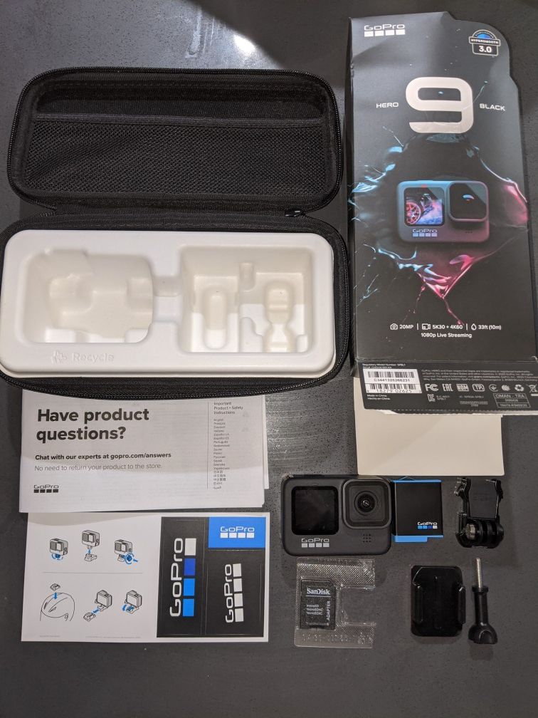 GoPro Hero 9 With Accessories