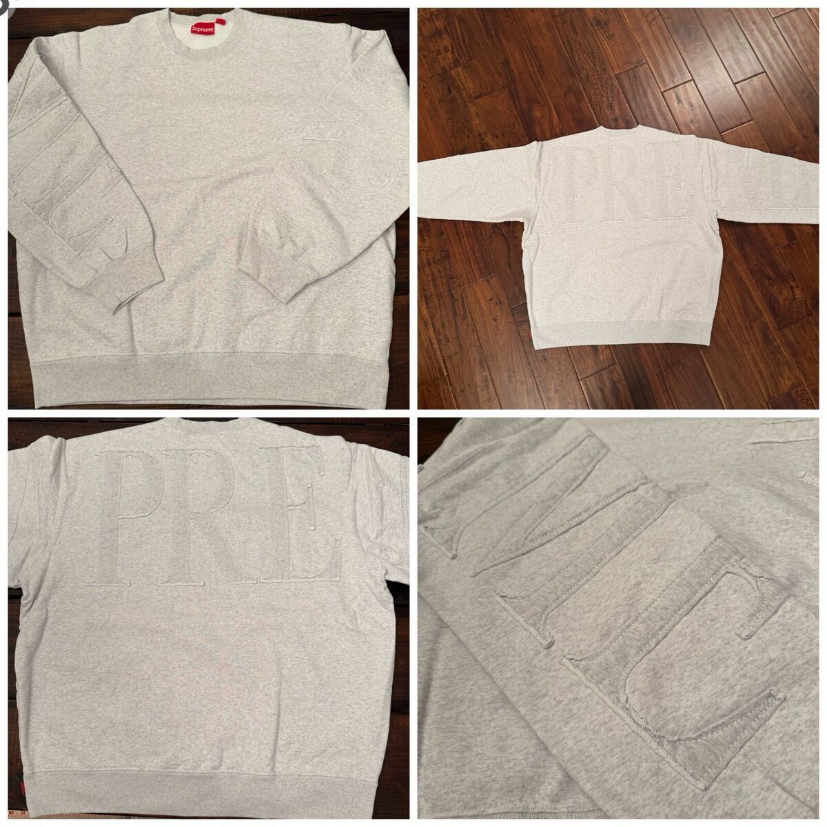 Supreme Tonal Applique Crewneck