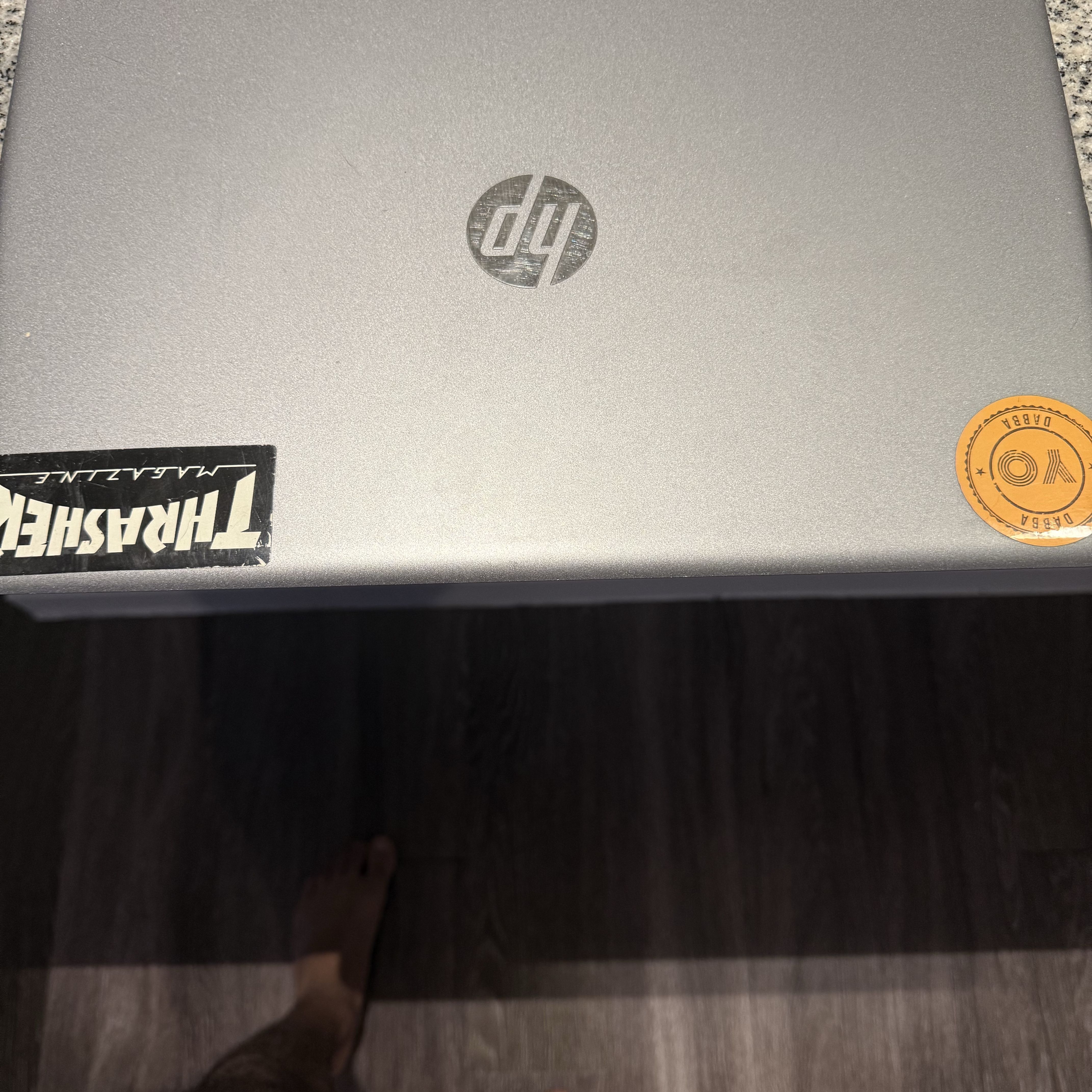 HP Silver Laptop Computer