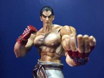 Play Arts 25cm Tekken Kazuya Mishima Action Figure Model Toys