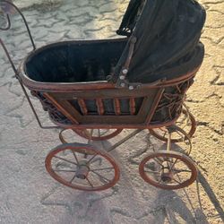 Doll Antique Boogy Wood &metal