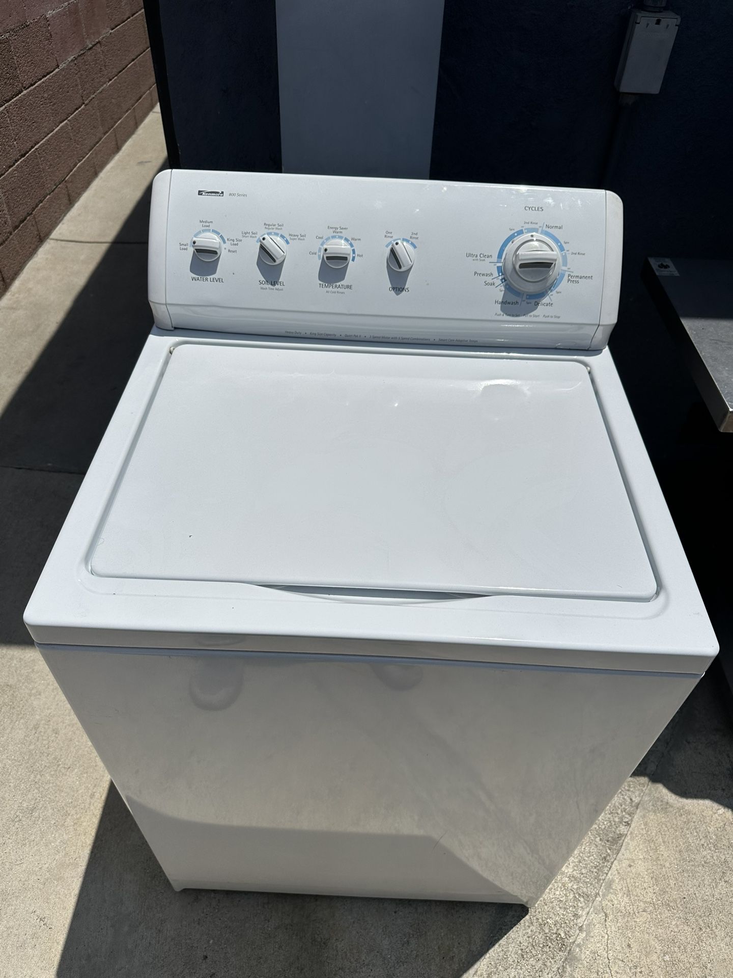 Kenmore Washing Machine 800 Series
