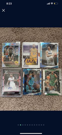 Panini Basketball Cards, Rookies Included