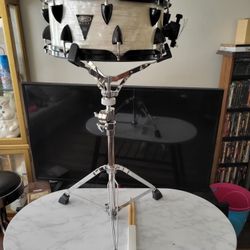 OCPD Deep Snare Drum with Heavy Duty Snare Stand 