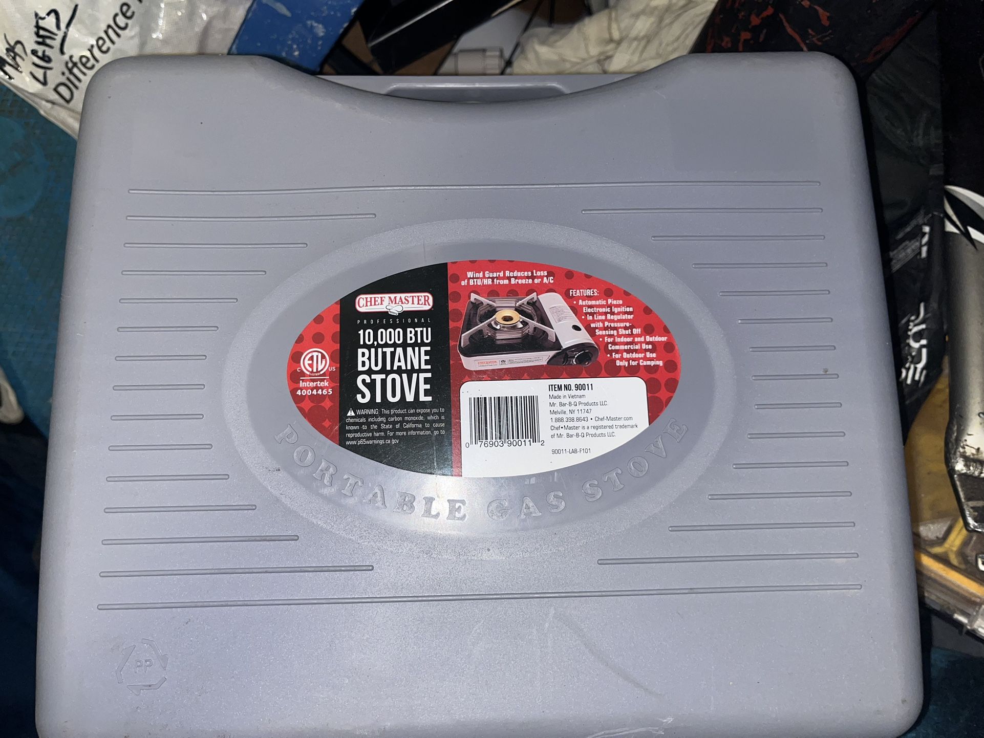 Chef-Master 90011 Portable Butane Stove