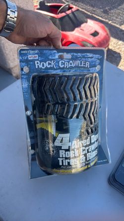 Nylint Rock Crawler Tires & Rims Set of 4