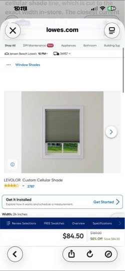 Levolor Celluar Shade