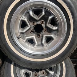 14” rims 5x120 w/ Tires 