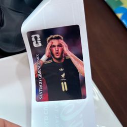 Panini fifa World Cup 2026 Santiago Giménez Mexico Coca Cola