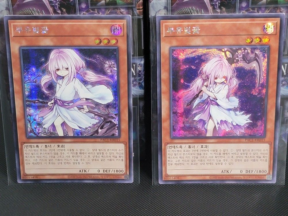 YUGIOH Ghost Reaper & Winter Cherries Secret Rare PAC1-KR015