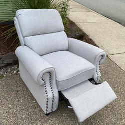 Gray Recliner Chair