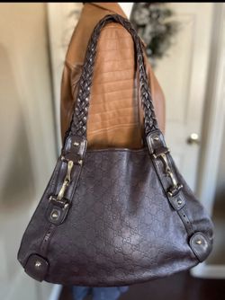 Gucci hot Guccissima Pelham Shoulder Bag