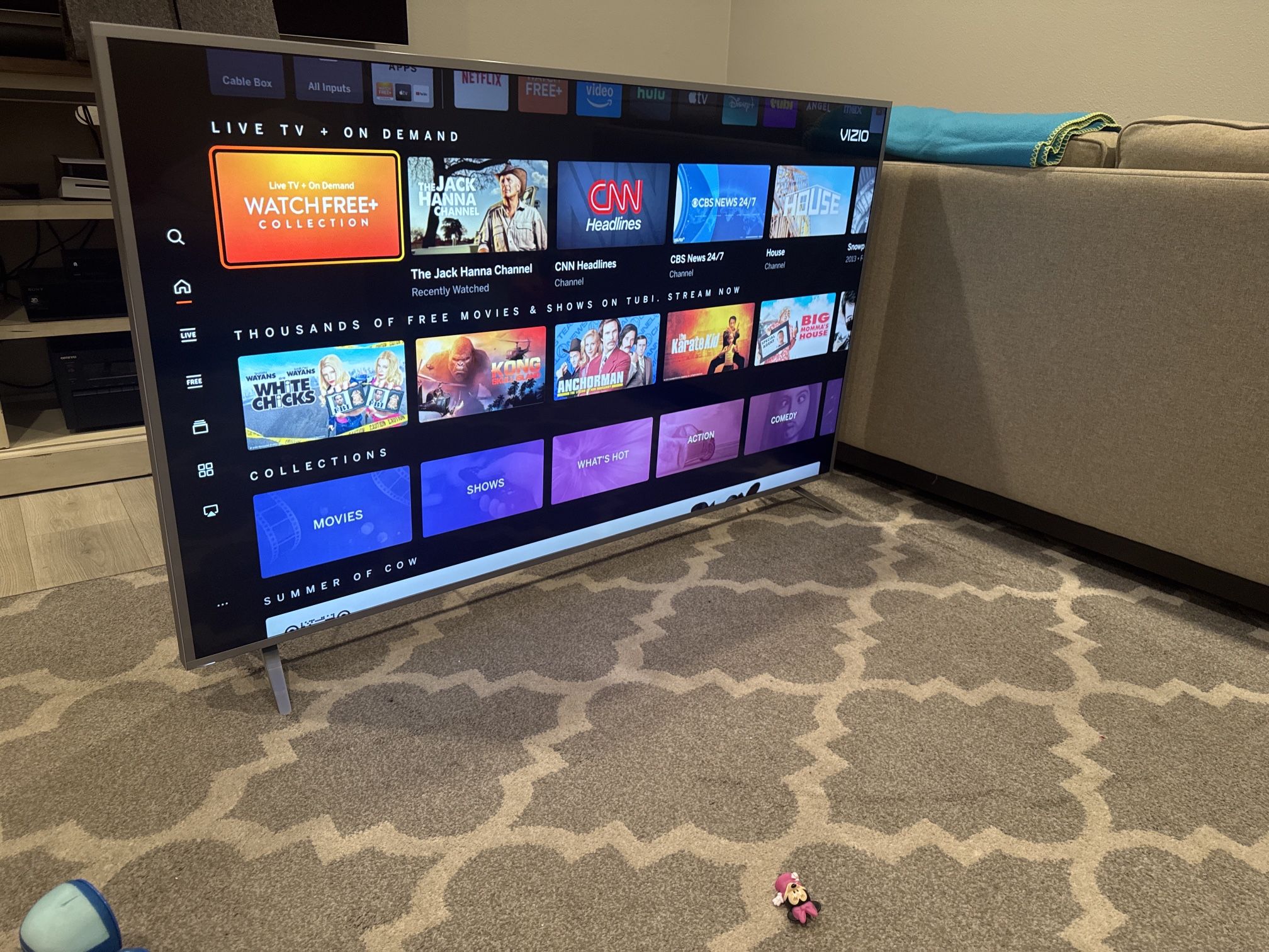 Vizio 65” 4K Smart TV (P-Series)