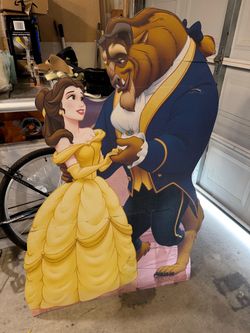 Beauty and the Beast Cardboard Cutout Standee