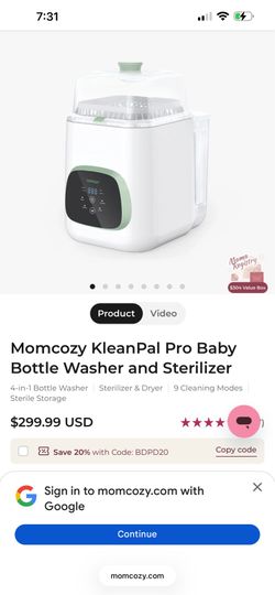 Momcozy Bottle Washer (NEW)