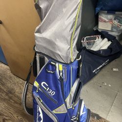 Golf Clubs and Bag 