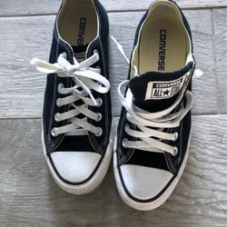 Converse Shoes Size 7 W/6 Men Black