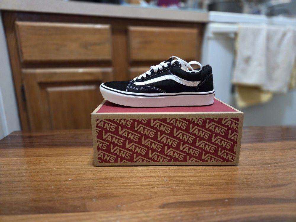 Vans ComfyCush Old Skool (Classic) Black/True White