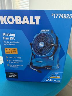 Kobalt 24V Max Misting Fan Kit
