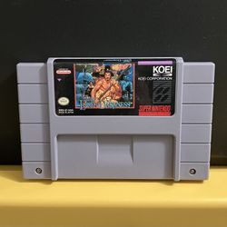 Nobunaga’s Ambition: LORD OF DARKNESS Super Nintendo SNES Cartridge game console system cart