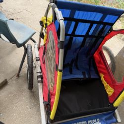 Bike kid trailer