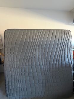 Grey King Sized Bed/ Crocodile print