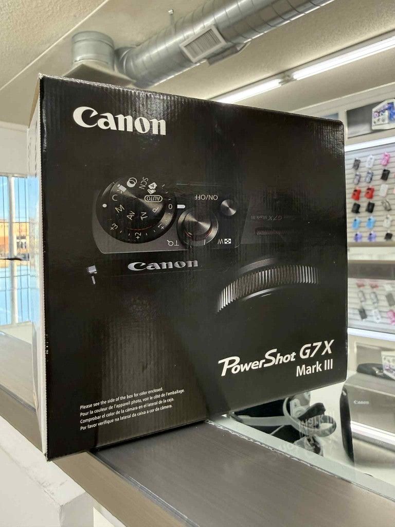 Canon Power Shot G7x Mark III