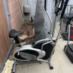 Stationary Elliptical, Exercise Bike