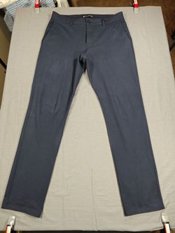 Travis Mathew 33x32 performance fabric pants - navy blue