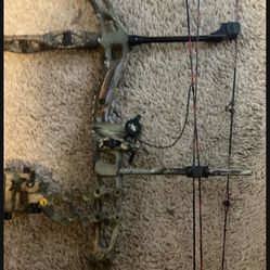 Compound bow ready for the field!