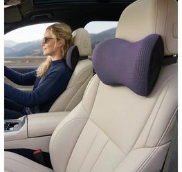 Really Cushiony Car Headrest Pillow