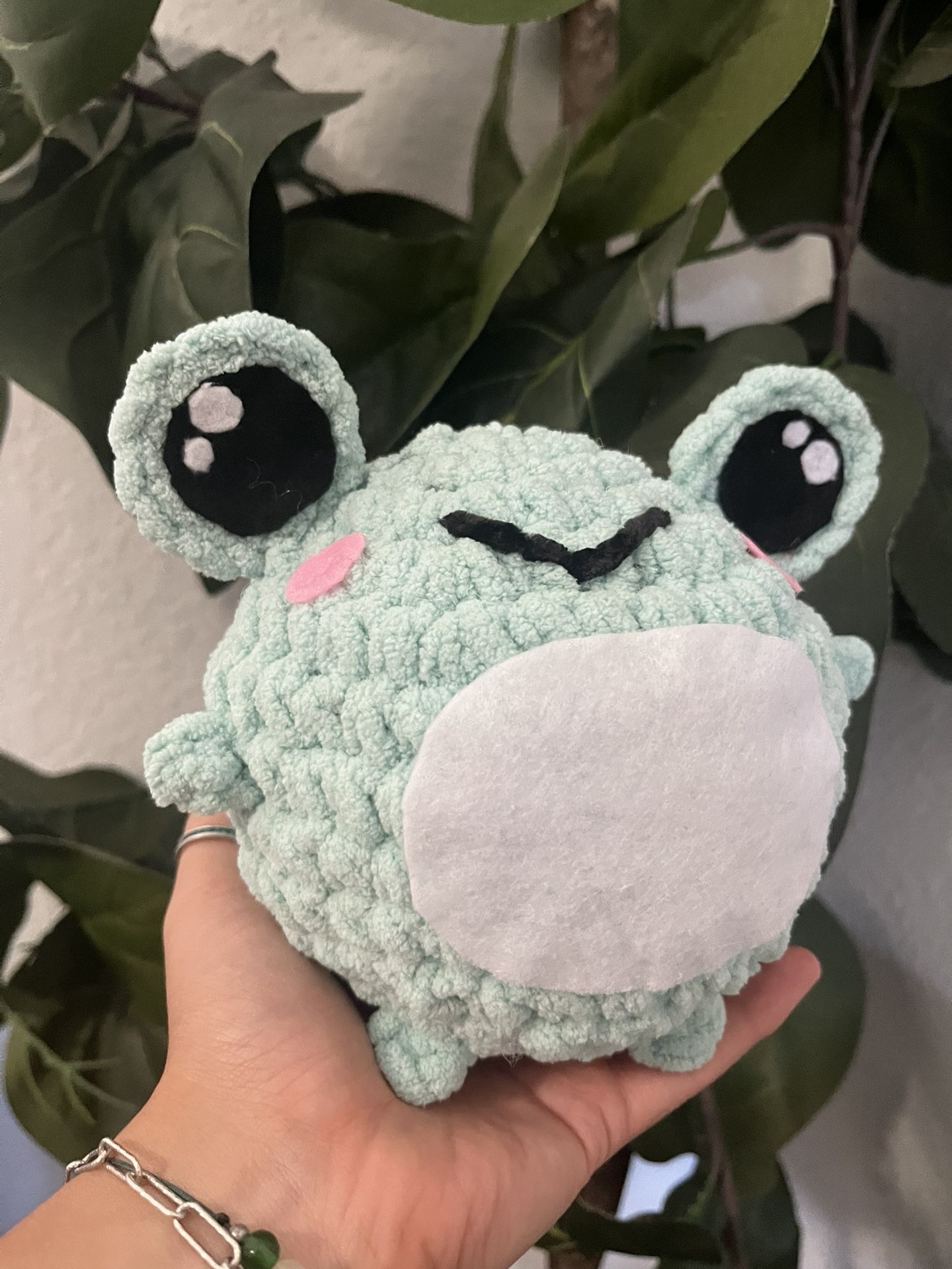 Crochet Frog Plushie