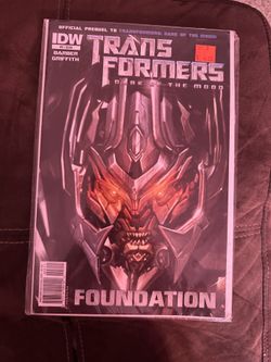 Transformers: Dark of the Moon – Foundation #3 Comic Book