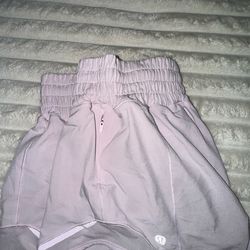Lululemon pink shorts
