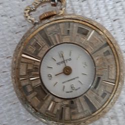 Swiss Made Sperina Pendant Pocket Watch/Necklace