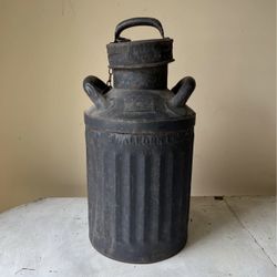 Antique Vintage Oil Gas Container 